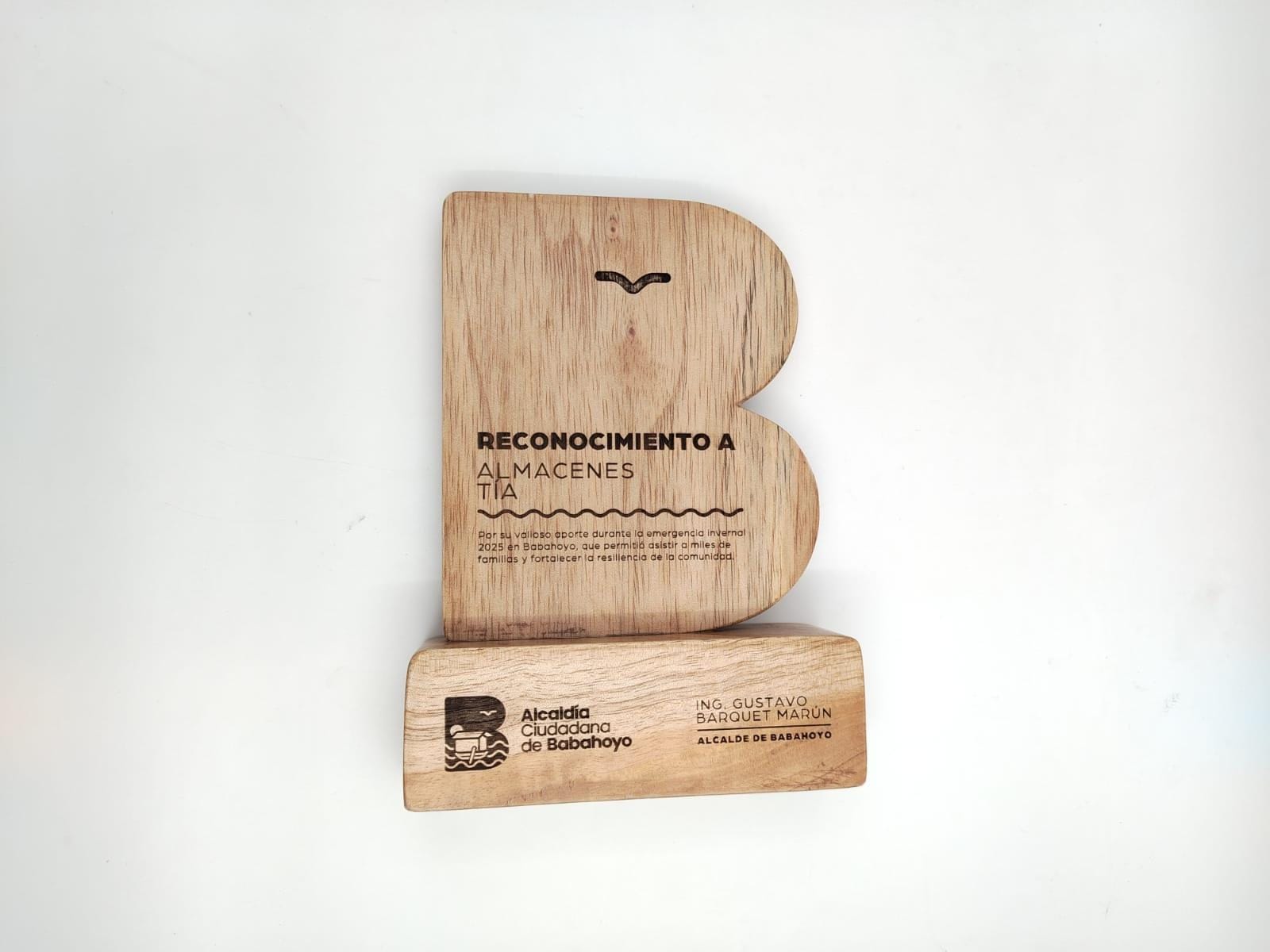 Reconocimiento de la Alcaldía Ciudadana de Babahoyo
